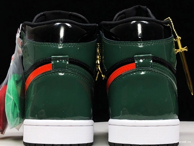 Black Jordan Team OG AV3905-038 Orange-Fir x Retro Air High 1 SoleFly 0618